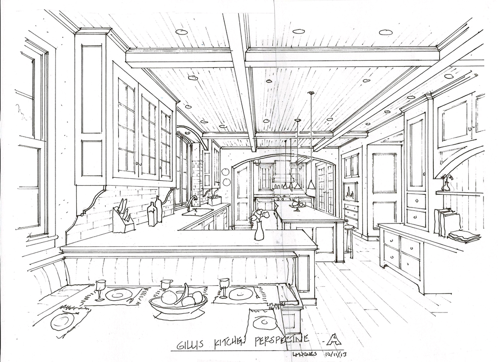 Kitchen Design Concept — Laine M. Jones Designen