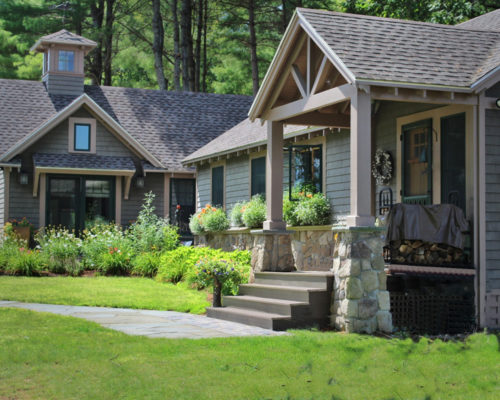 Cottage Exterior — Laine M. Jones Design