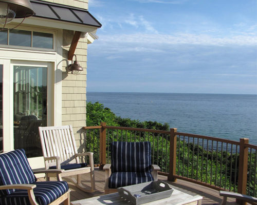 Cottage Deck, Plymouth MA — Laine M. Jones Design, residential architecture