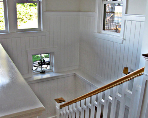 Cottage Stairwell — Laine M. Jones Design