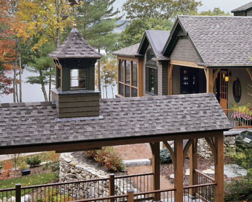 Lake Cottage Exterior — Laine M. Jones Design