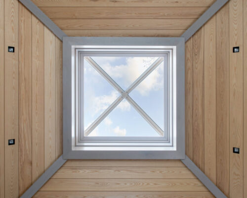 laine jones interior architecture vaulted skylight 2